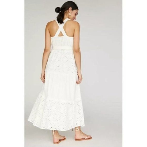 Anthropologie White Eyelet Sundress - Picture 4 of 6